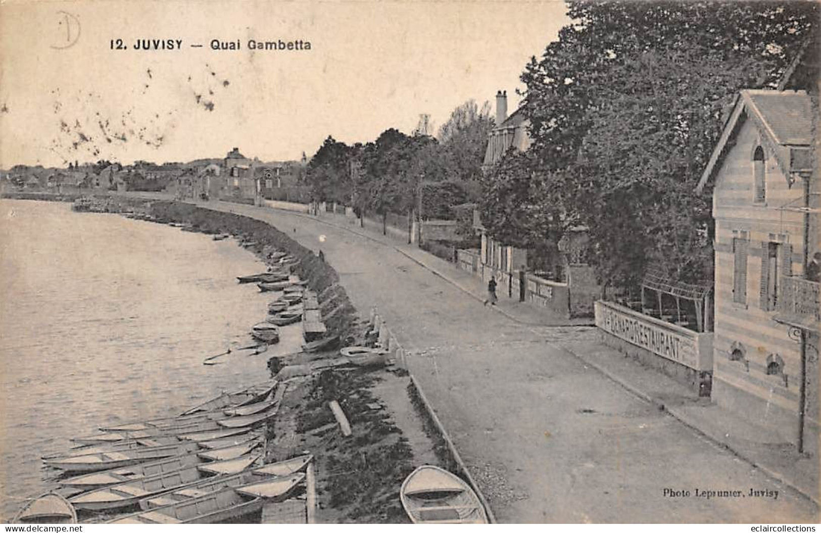 Juvisy Sur Orge           91          Quai Gambetta           (voir Scan) - Juvisy-sur-Orge