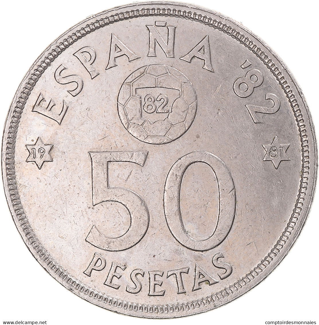 Monnaie, Espagne, 50 Pesetas, 1981 - 50 Peseta