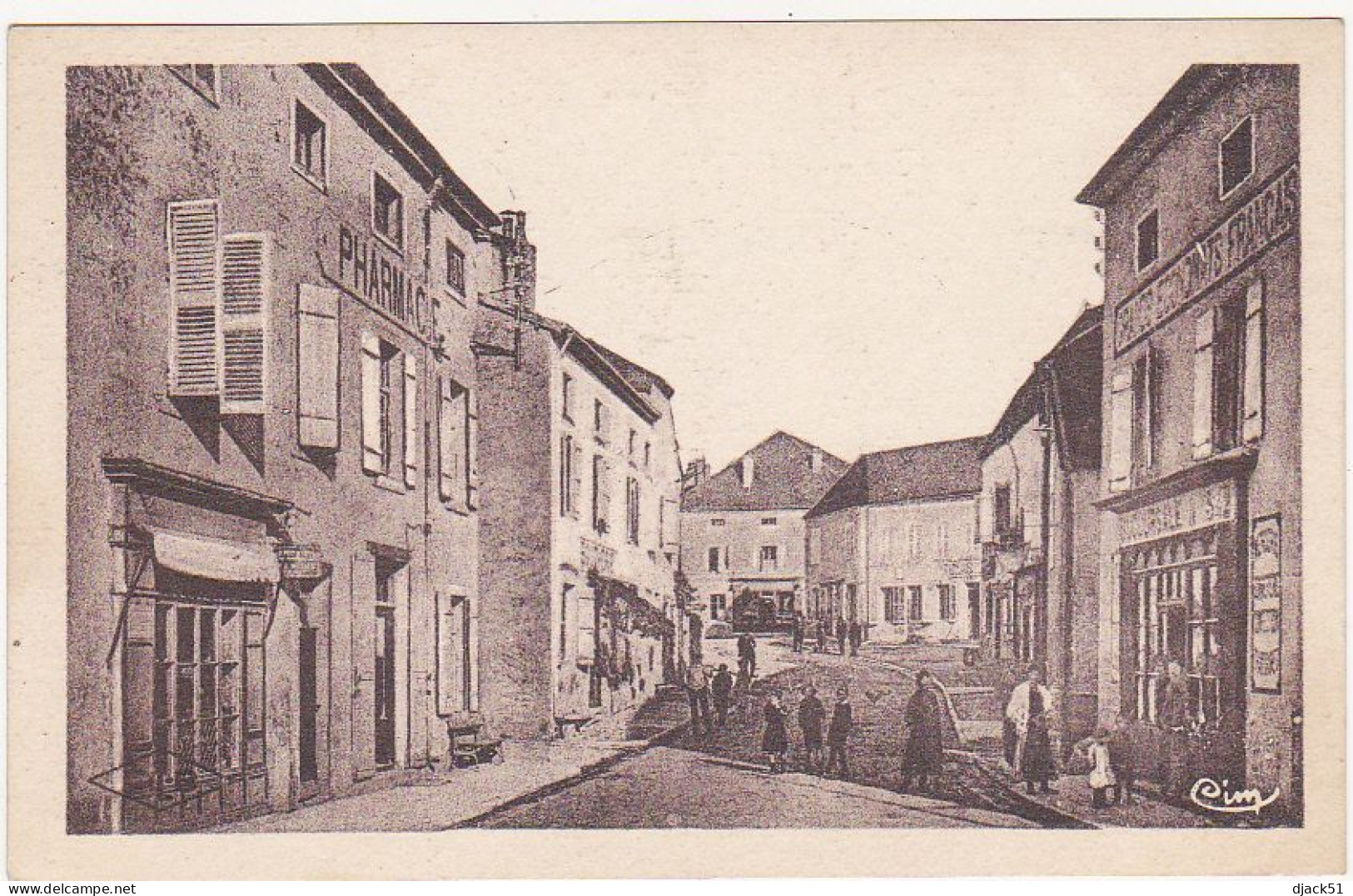 70 - DAMPIERRE-sur-SALON (Haute-Saône) - Rue Alfred-Dornier - 1952 / Animation - Dampierre-sur-Salon