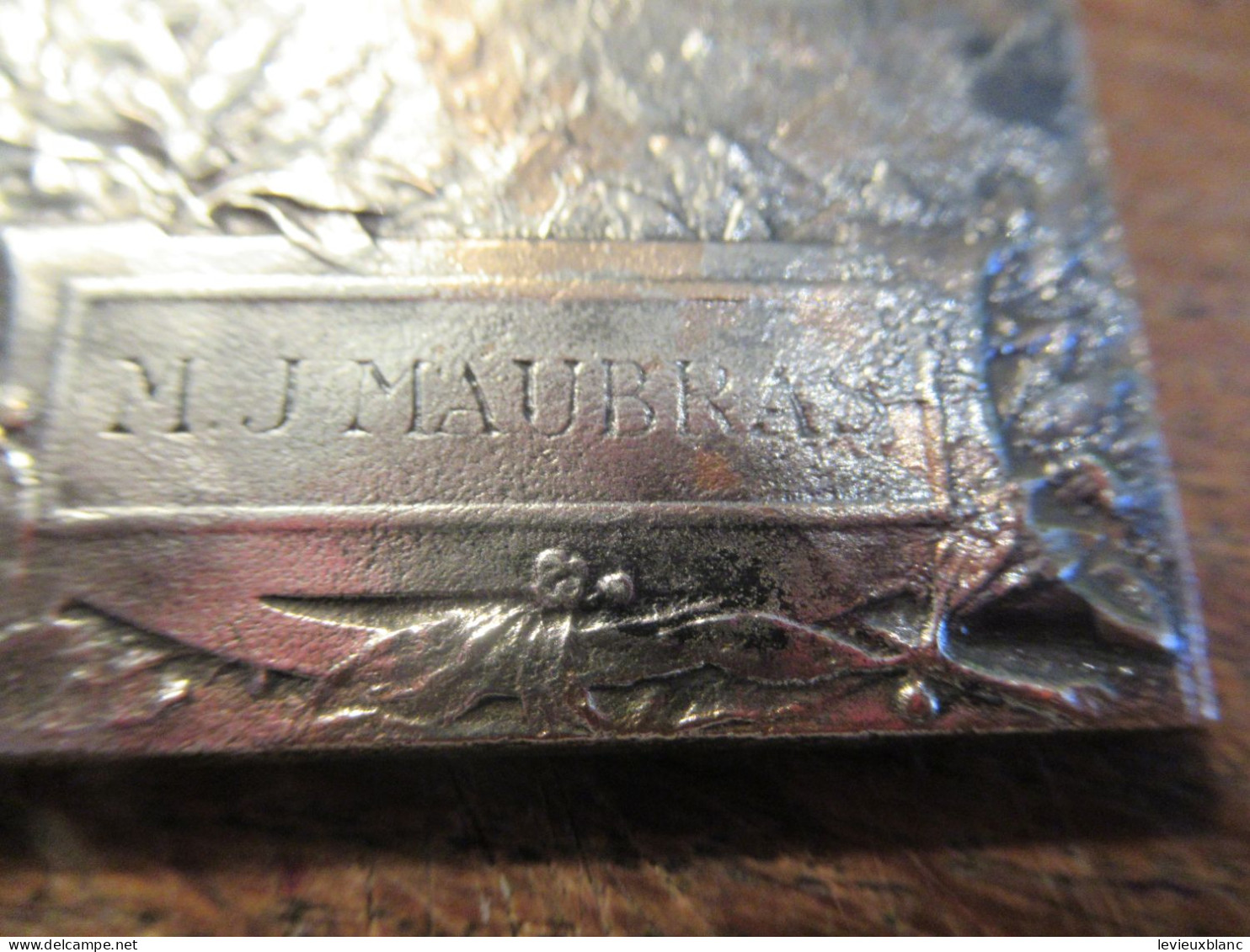 Chasse/Plaquette Bronze de Challenge de TIR/ Challenge L LEFRANC/ J Maubras /avec Faisan en vol/1924     CHASS24