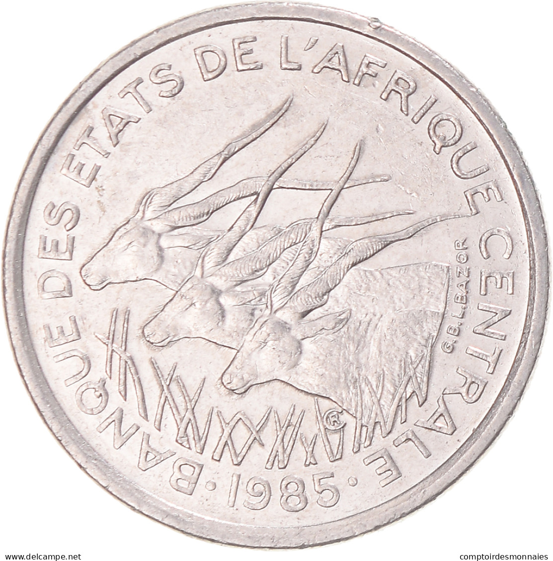 Monnaie, États De L'Afrique Centrale, 50 Francs, 1985 - Cameroun