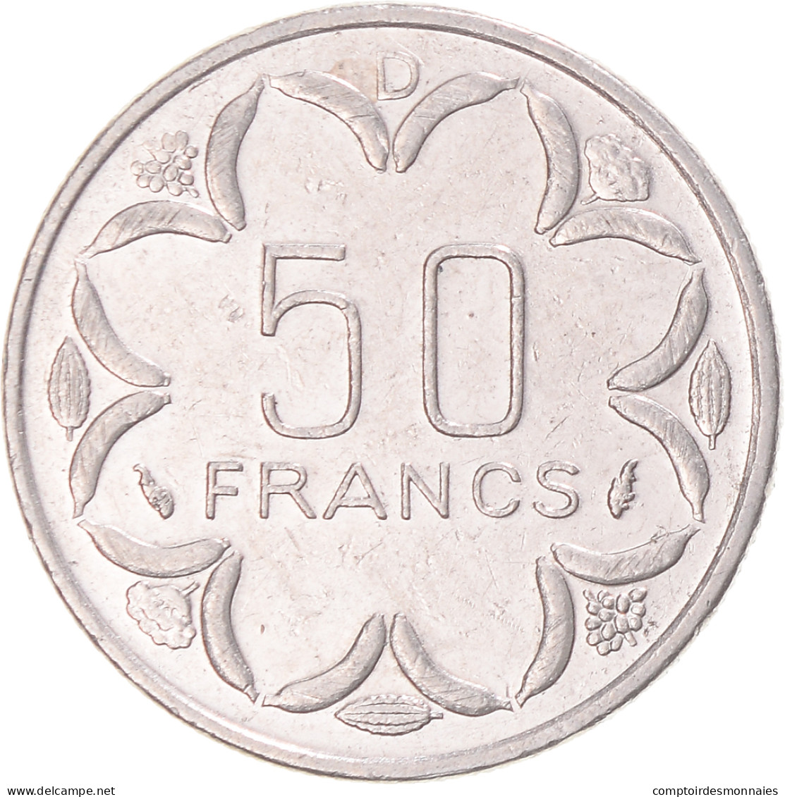 Monnaie, États De L'Afrique Centrale, 50 Francs, 1985 - Kameroen