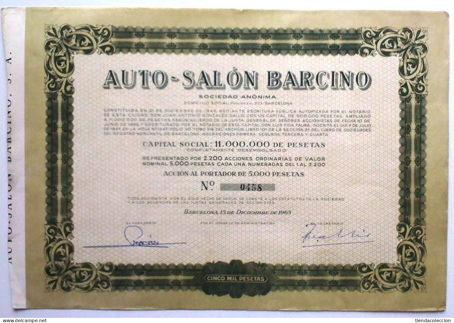 AUTO - SALÓN BARCINO - Transporte