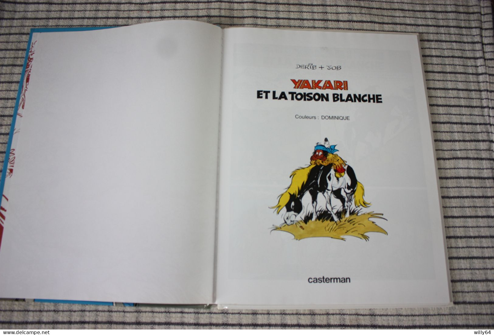YAKARI   " Et La Toison Blanche "  T11  1985   Editions: CASTERMAN   TBE - Yakari