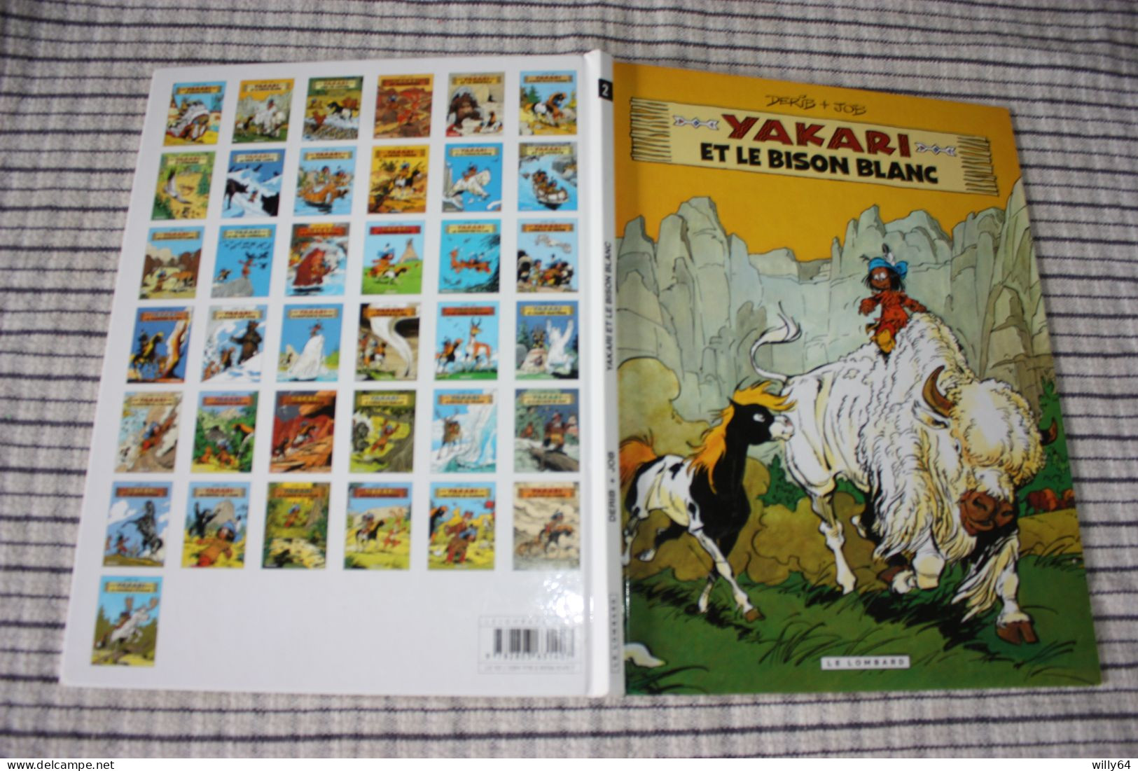 YAKARI   " Et Le Bison Blanc " T2   2012  Editions: LE LOMBARD  TBE - Yakari