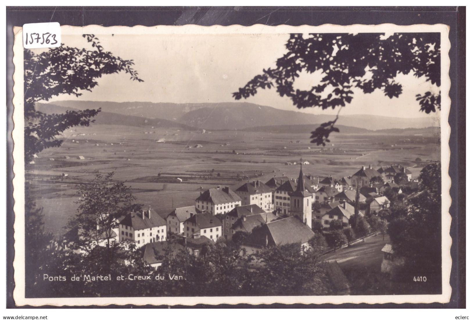 LES PONTS DE MARTEL - TB - Ponts-de-Martel