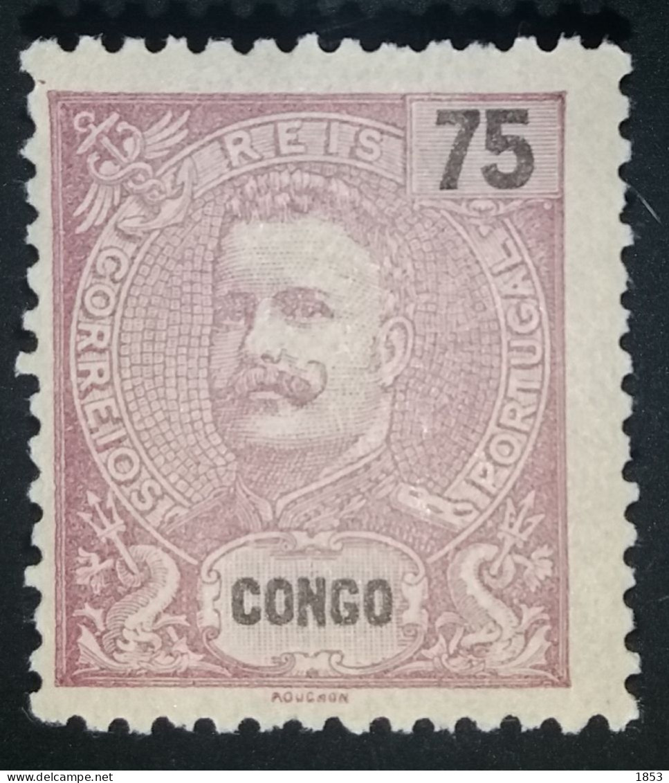 CONGO - 1903 - D.CARLOS I - CE50 - Congo Portuguesa