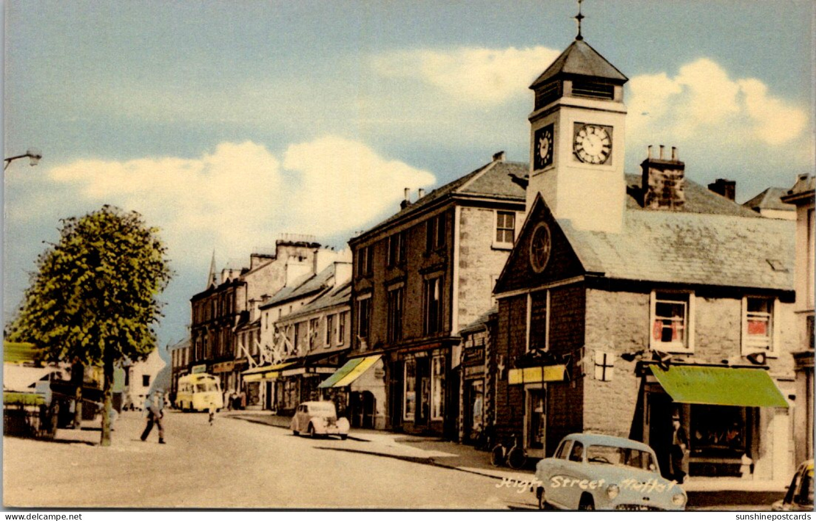 Scotland Moffat High Street - Dumfriesshire