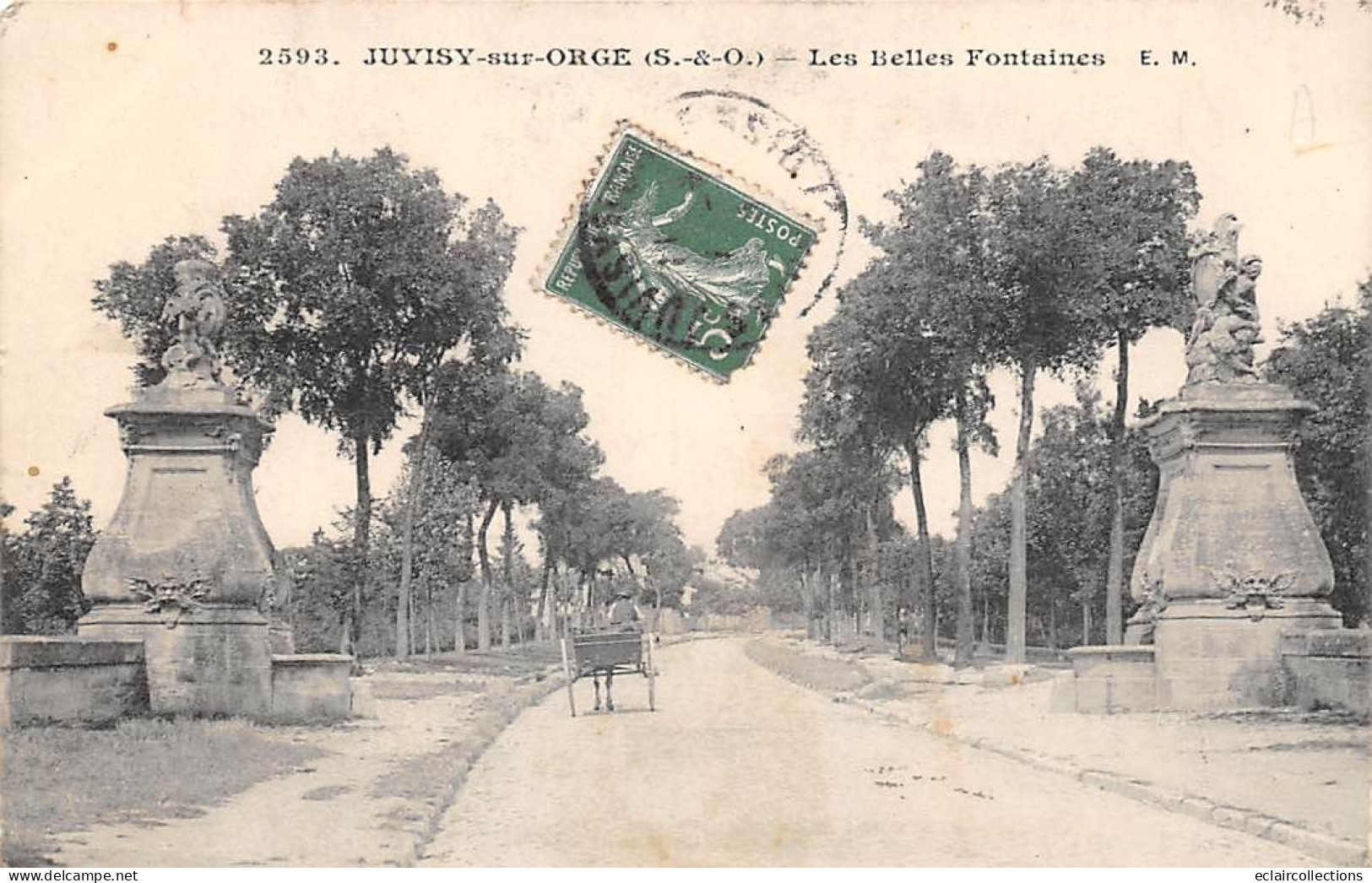 Juvisy Sur Orge            91         Les Belles Fontaines          (voir Scan) - Juvisy-sur-Orge