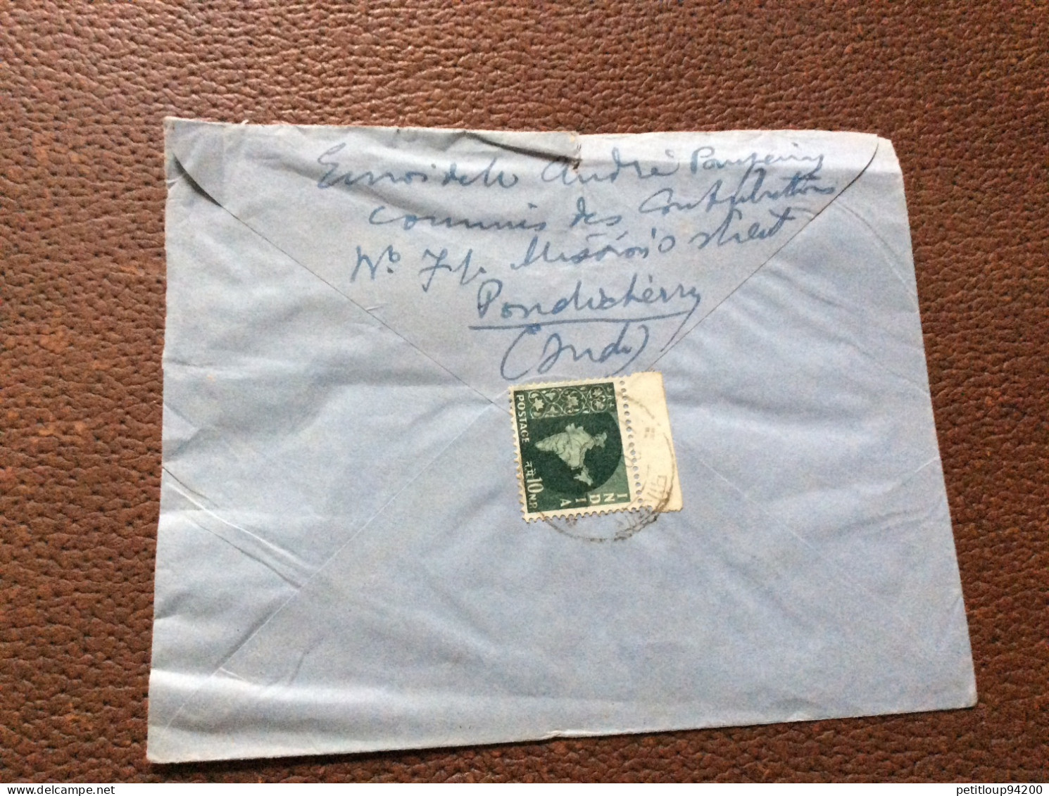 ** POSTE AÉRIENNE  Inde 378 - Airmail