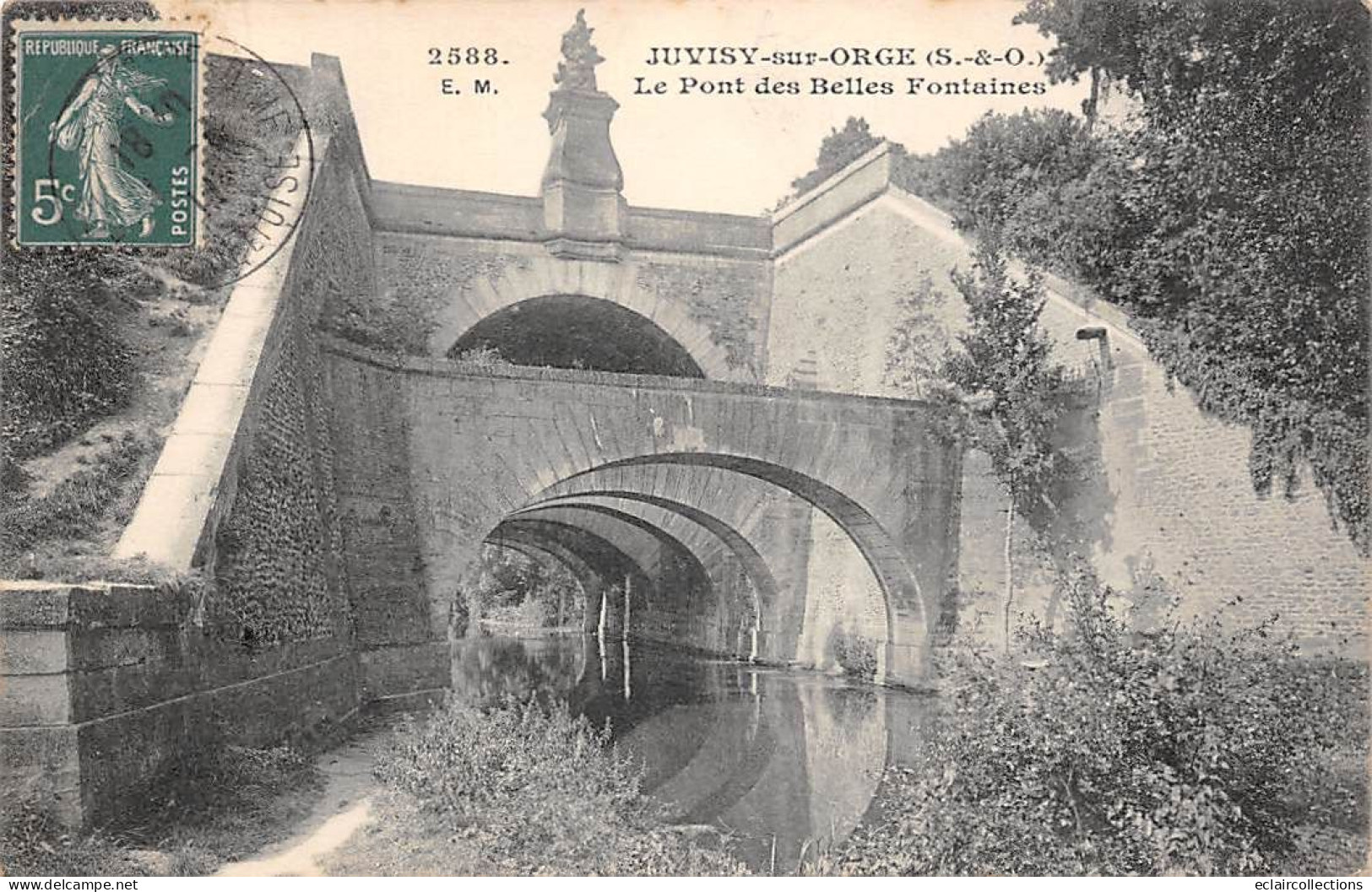 Juvisy Sur Orge            91         Le Pont Des Belles Fontaines    (voir Scan) - Juvisy-sur-Orge