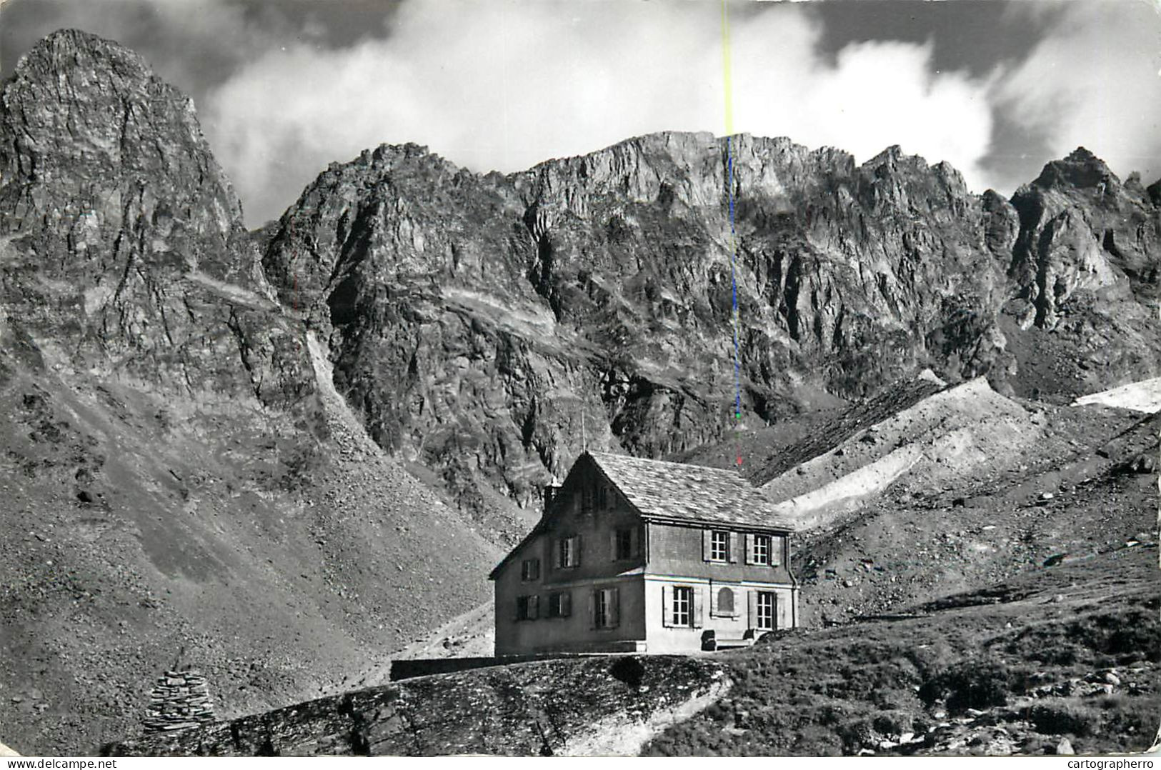 Switzerland Saas Tal Weissmieshutte Jaglgrat 1959 - Saas Im Prättigau