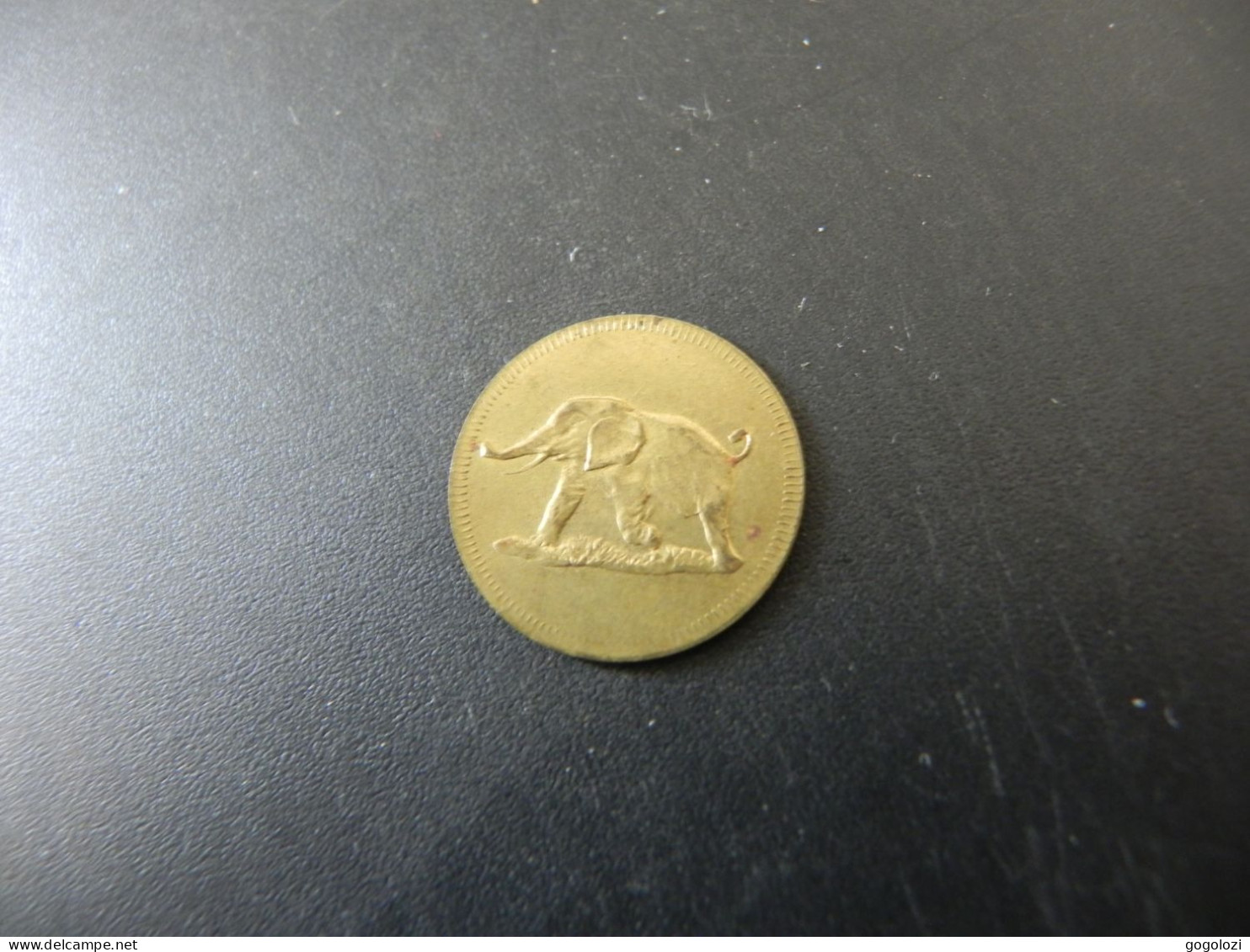 Jeton Token Spielmarke - Elefant - Éléphant - Bär - Ours - Bear - Pièces écrasées (Elongated Coins)