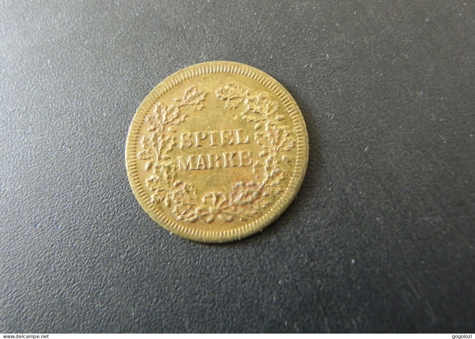 Jeton Token Spielmarke - Doppelkopf Adler - Souvenirmunten (elongated Coins)