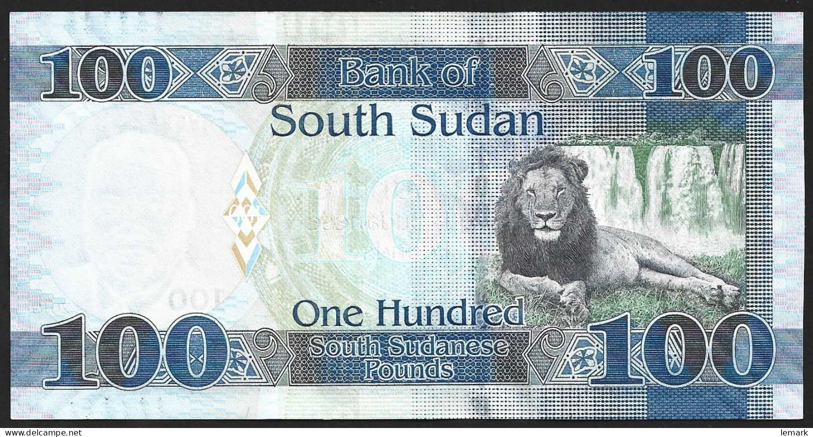 South Sudan 100 Pound 2019 P15d UNC - South Sudan