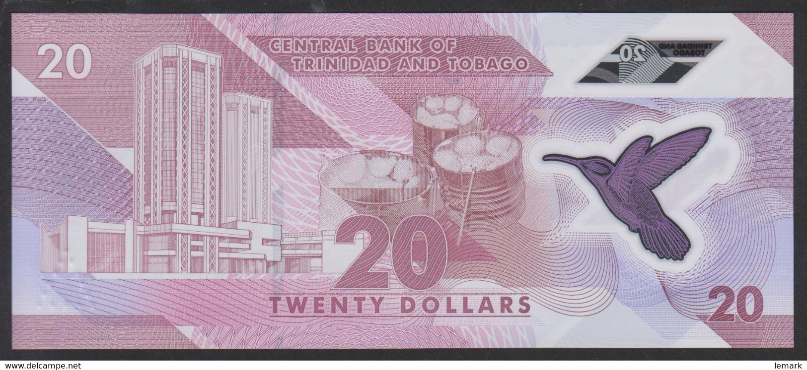 Trinidad & Tobago 20 Dollar 2020 P63 UNC - Trinidad Y Tobago