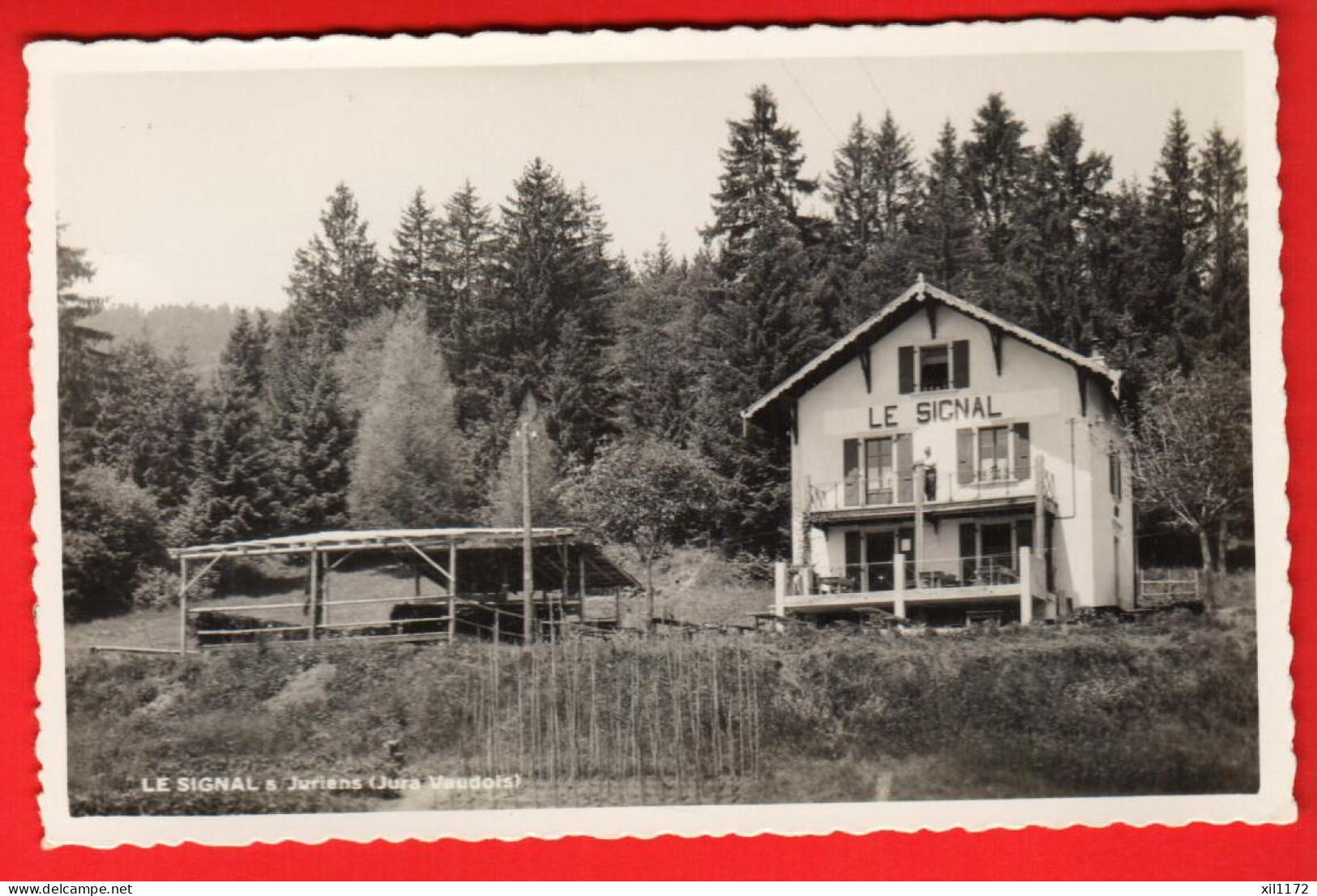 ZVT-02  RARE Chalet Le Signal Sur Juriens Jura Vaudois . Dériaz 846  NC  - Juriens