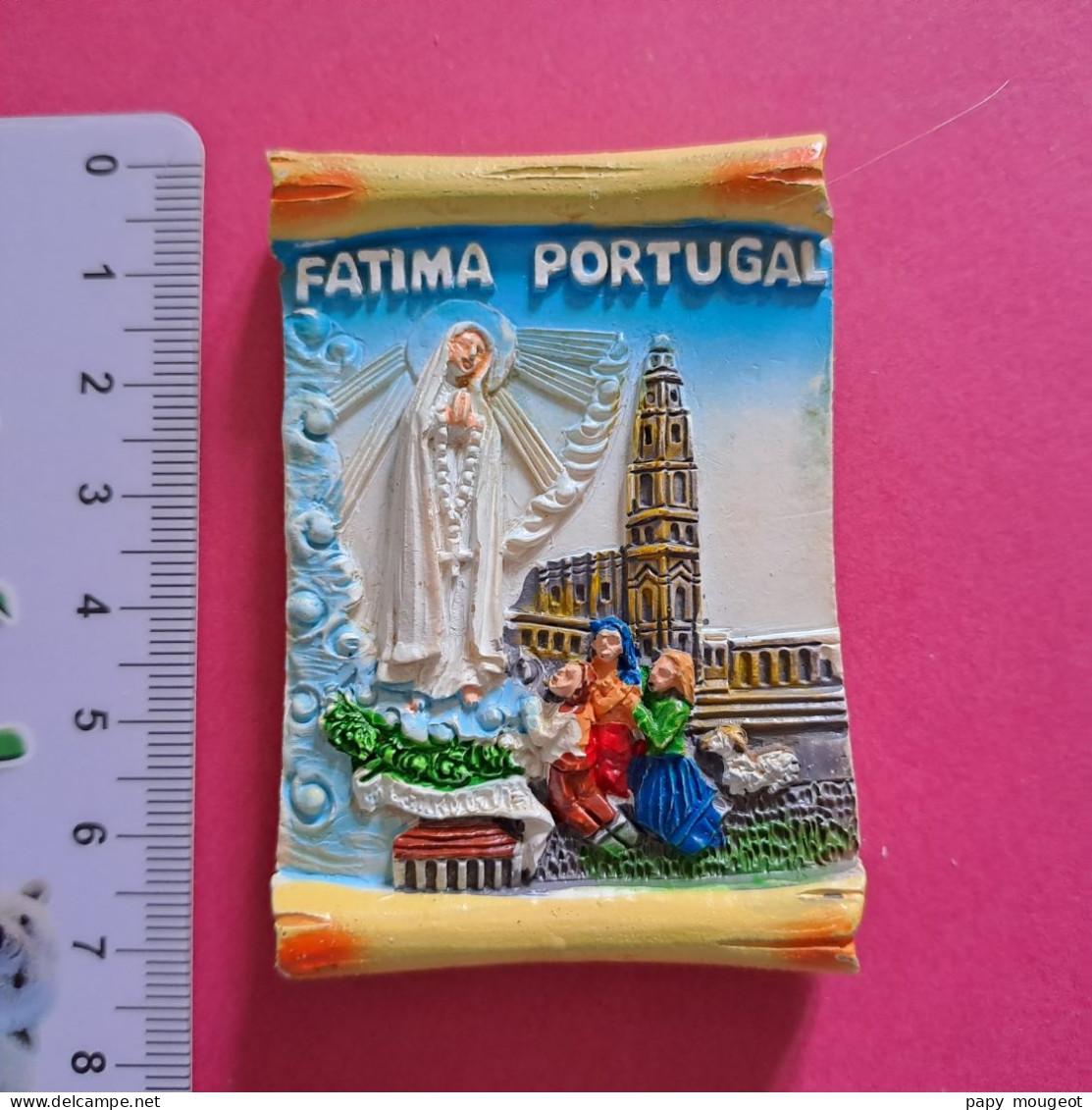 Magnet En Relief - Fatima Portugal - Tourisme