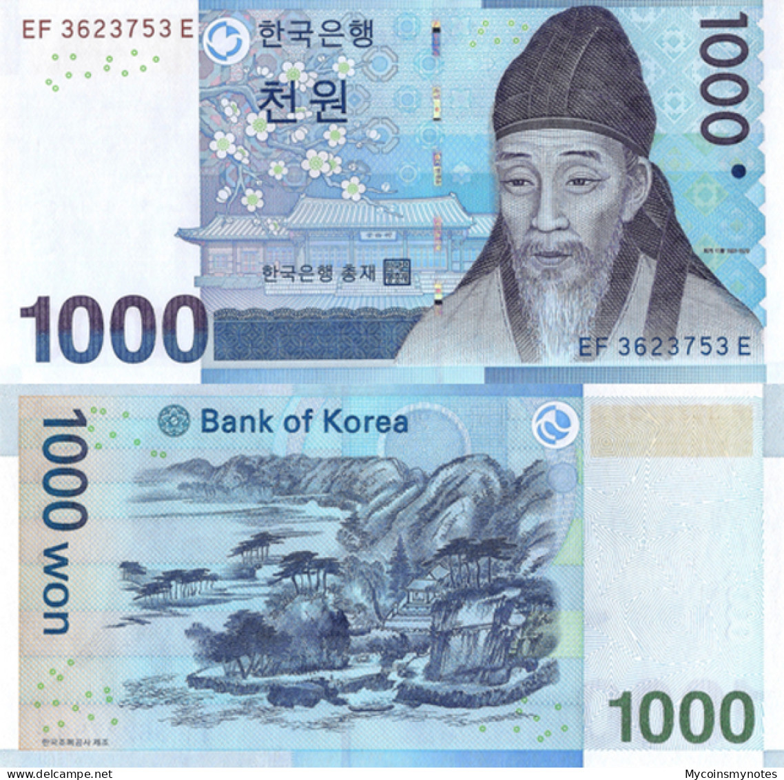 South Korea, 1000 Won, 2006, P54a UNC - Corea Del Sud