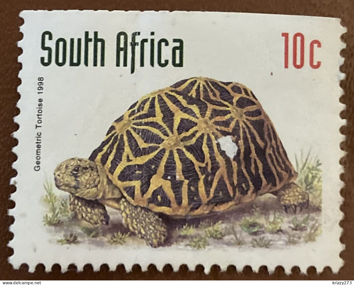 South Africa 1997 Endangered Fauna 10 C - Used - Usados