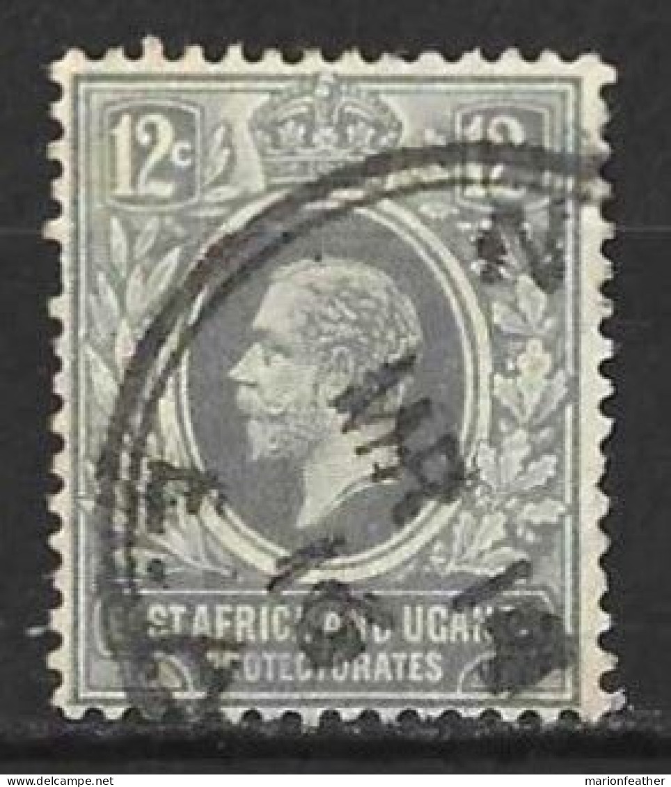 K.U.T.." EAST AFRICA & UGANDA. "..KING GEORGE V...(1910-36..).." 1912.."....12c.........SG48........VFU... - East Africa & Uganda Protectorates