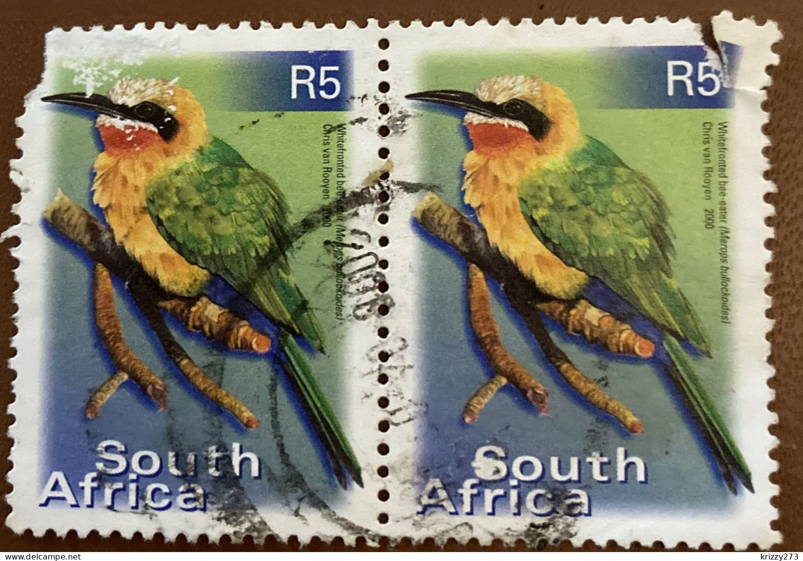 South Africa 2000 Bird Merops Bullockoides	 R2 - Used - Oblitérés