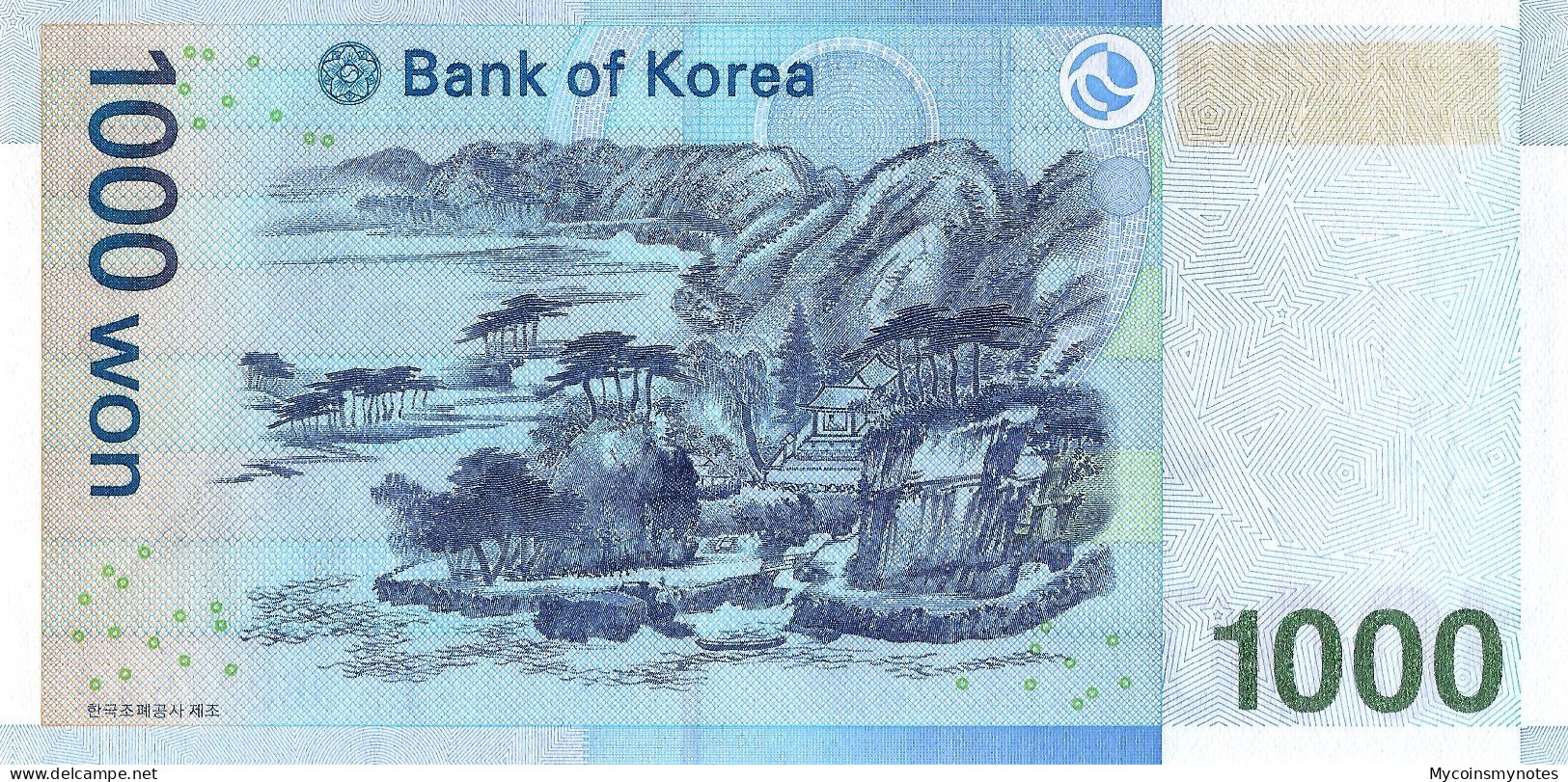 South Korea, 1000 Won, 2006, P54a UNC - Korea, Zuid