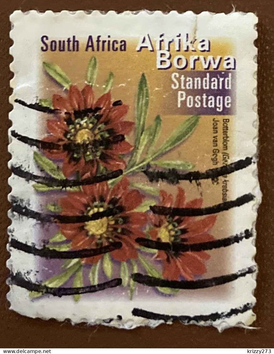 South Africa 2001 Fauna And Flora - Self-Adhesive Gazania Krebsiana 1.40 - Used - Oblitérés