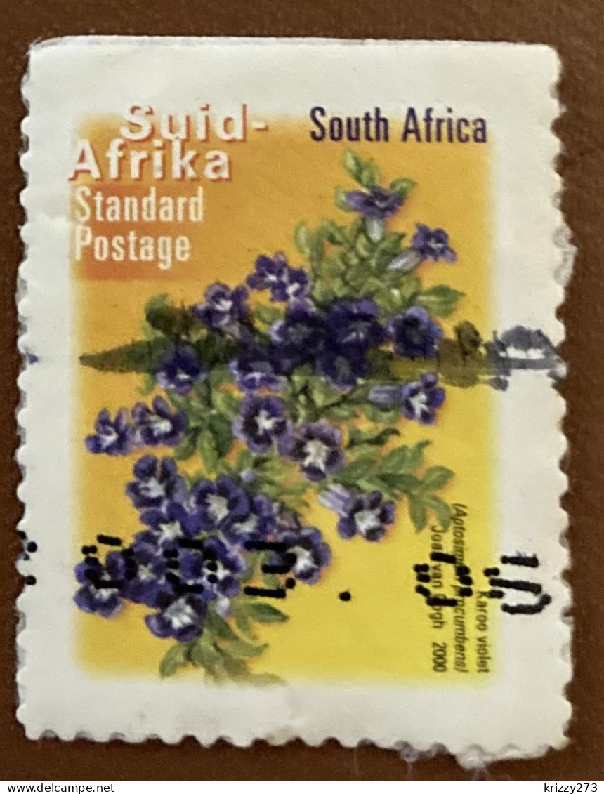 South Africa 2001 Fauna And Flora - Self-Adhesive Aptosimum Procumbens 1.40 - Used - Oblitérés