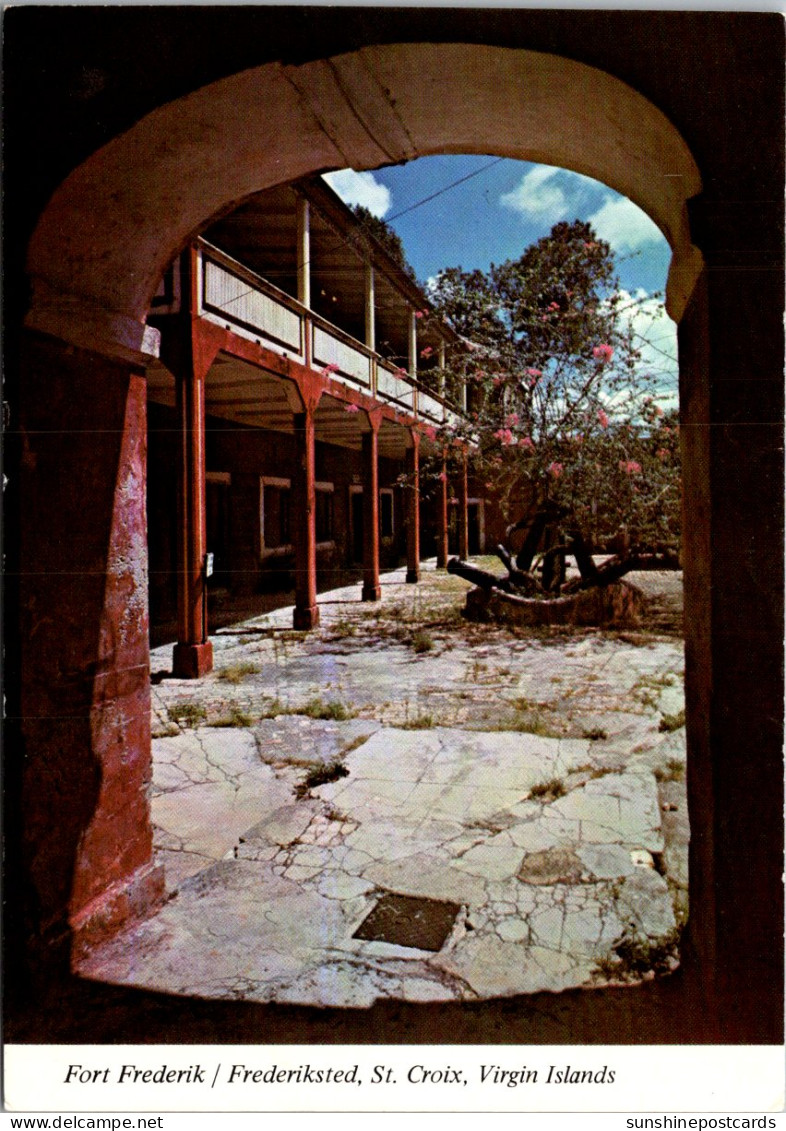 Virfin Islands St Croix Frederiksted Fort Frederik - Isole Vergini Americane