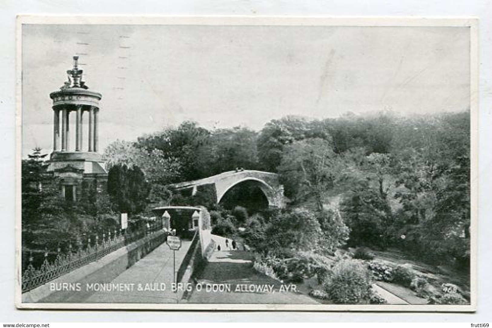 AK 146158 SCOTLAND - Ayr - Burns Monument & Auld Brig O' Doon Alloway - Ayrshire