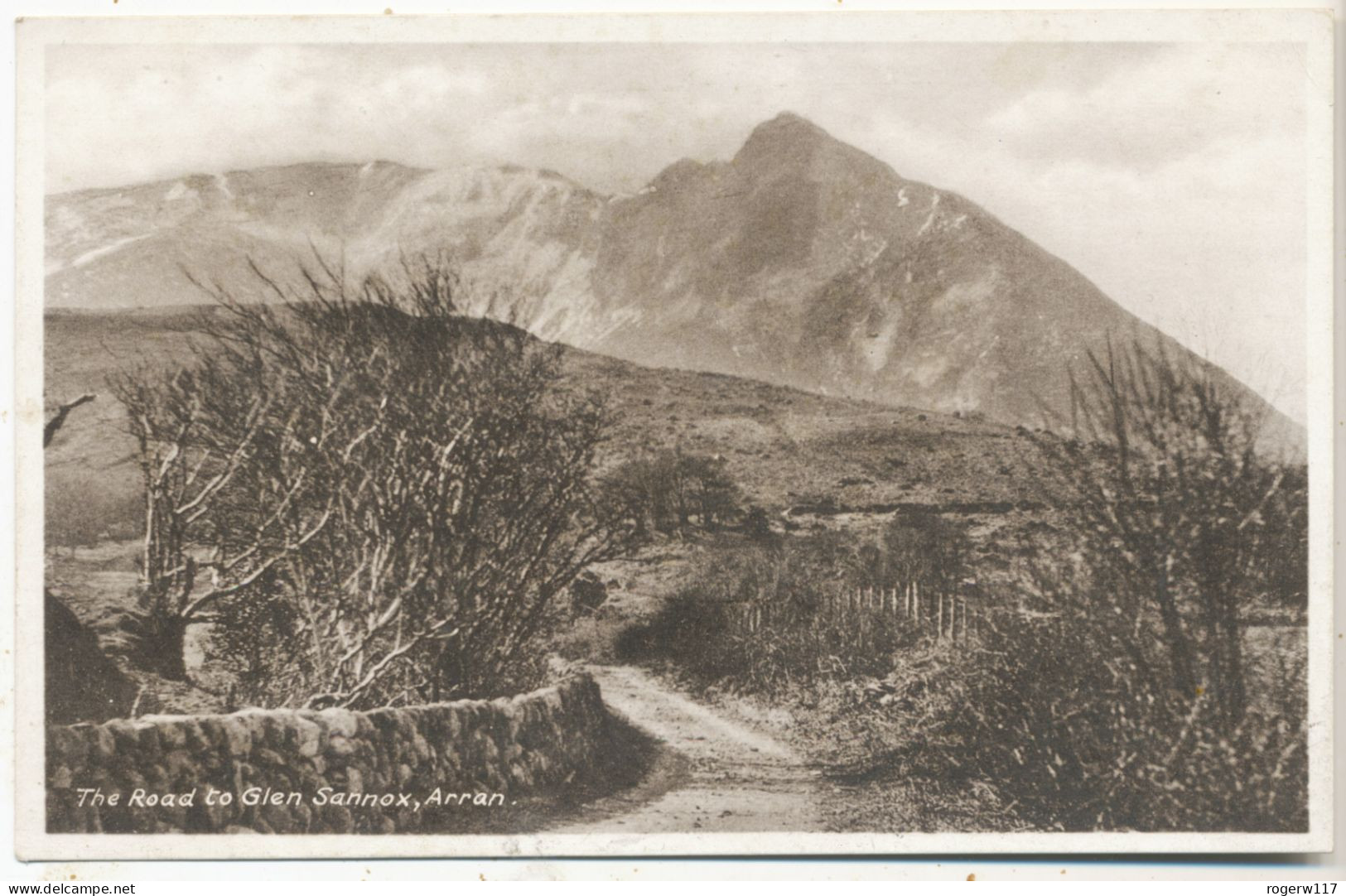 The Road To Glen Sannox, Arran - Bute