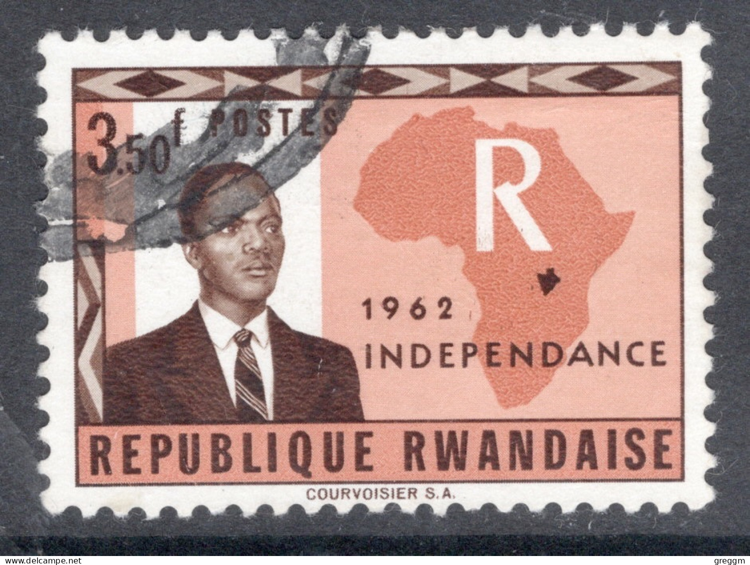 Rwanda 1962  Single Stamp Issued To Celebrate Independence In Fine Used Condition - Gebraucht