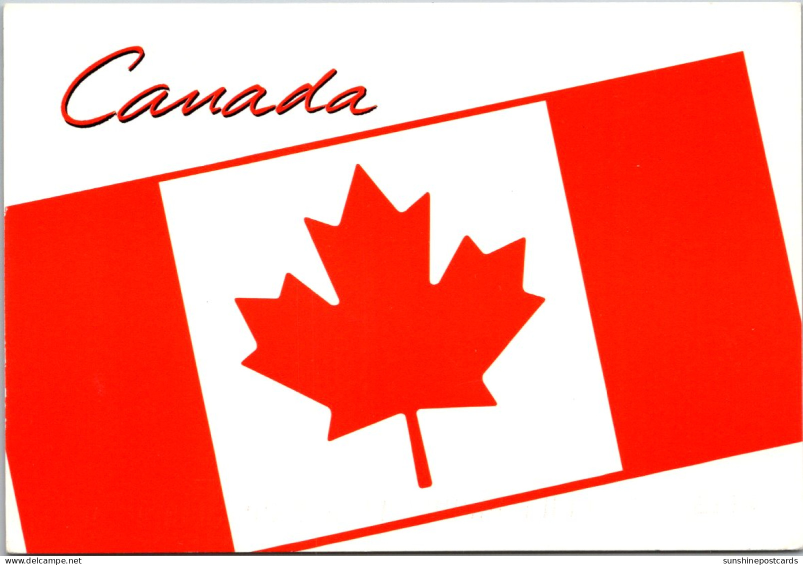 Canada The Canadian Flag Symbol Of National Unity - Modern Cards