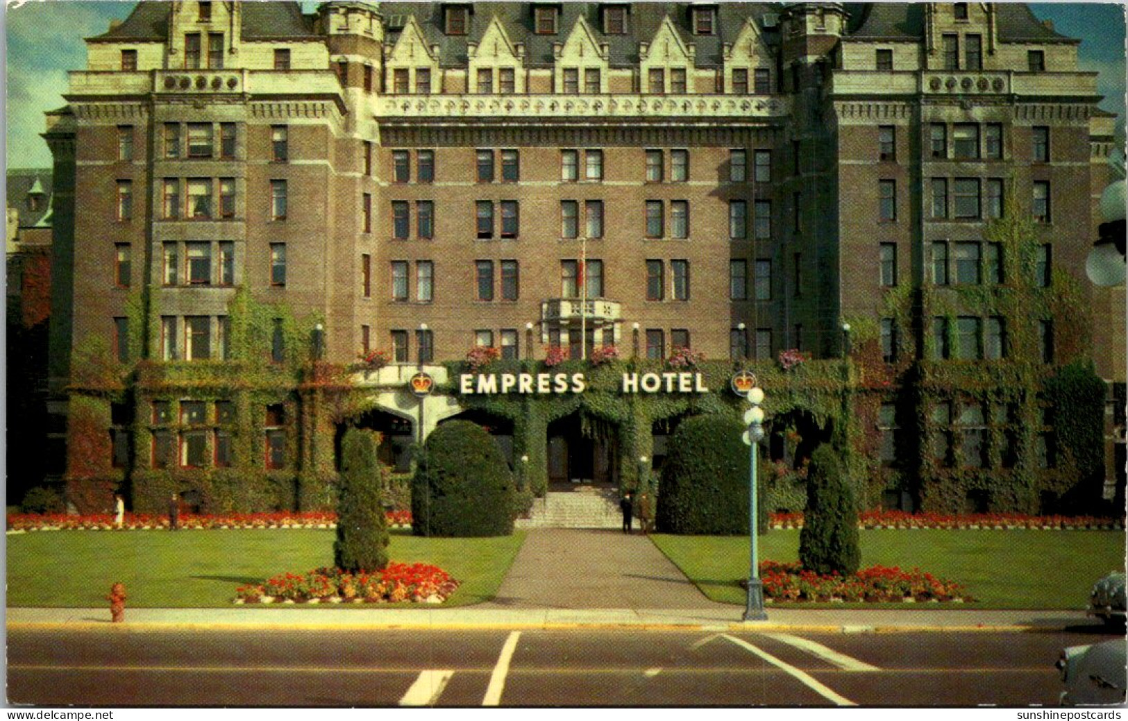 Canada Victoria The Ivy Covered Empress Hotel - Victoria