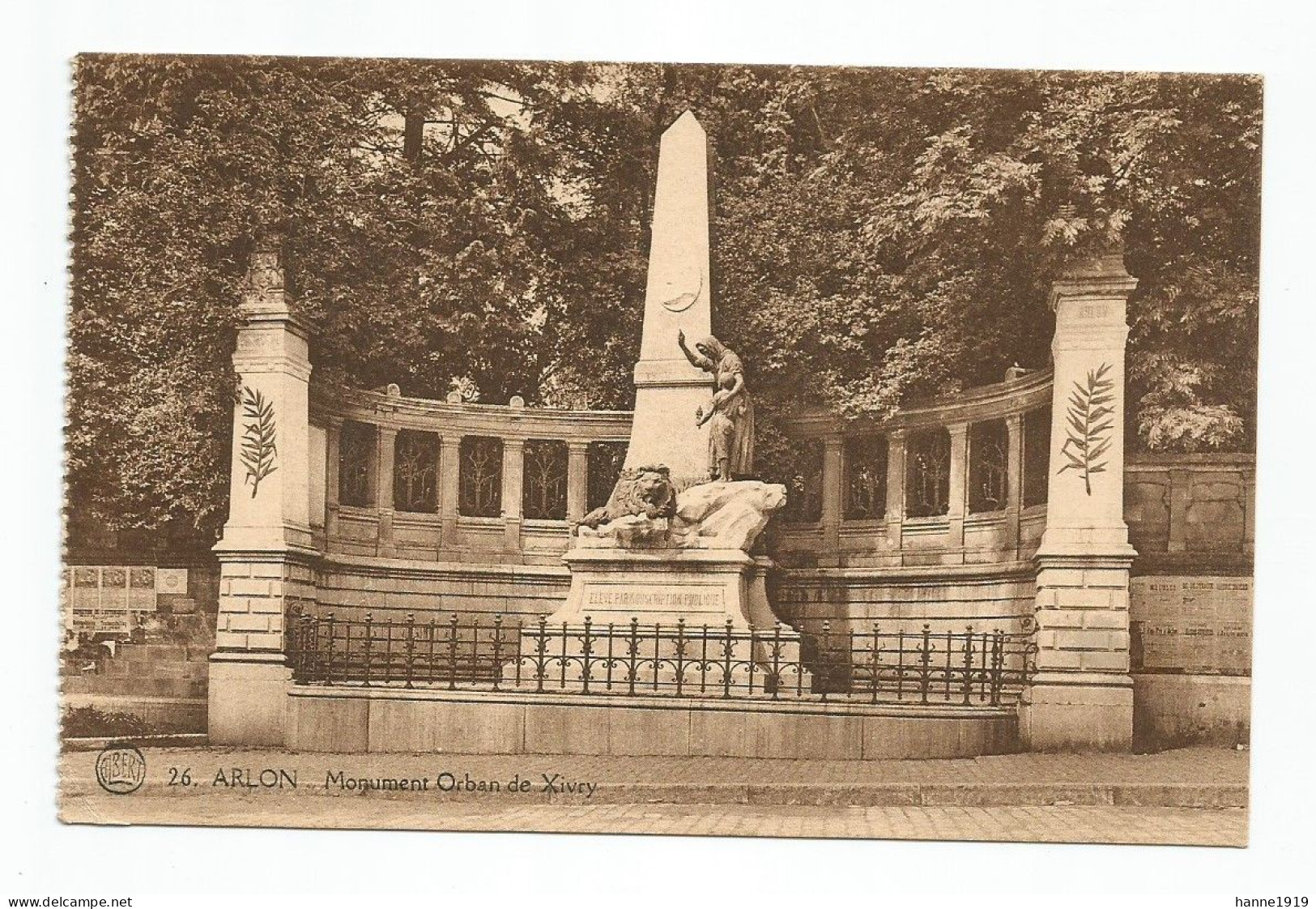 Arlon Monument Orban De Xivry Luxembourg Htje - Arlon