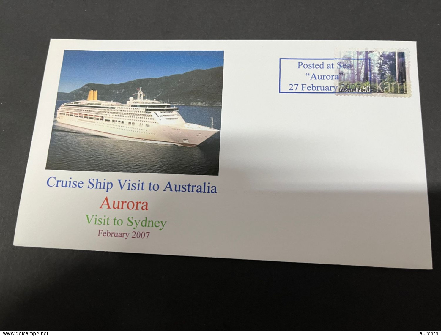14-7-2023 (2 S 9) Cruise Ship Cover - Aurora (2007)  - 8 Of 10 - Autres (Mer)