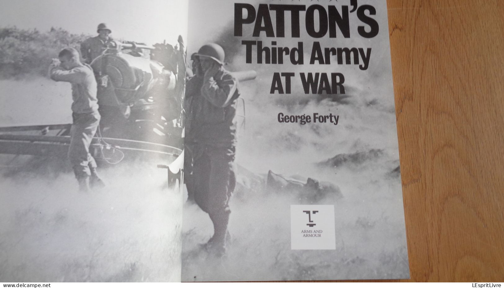 PATTON'S THIRD ARMY AT WAR World War II Guerre 40 45 US Tank Normandie France Bataille Ardenne Belgique Rhin - Guerra 1939-45