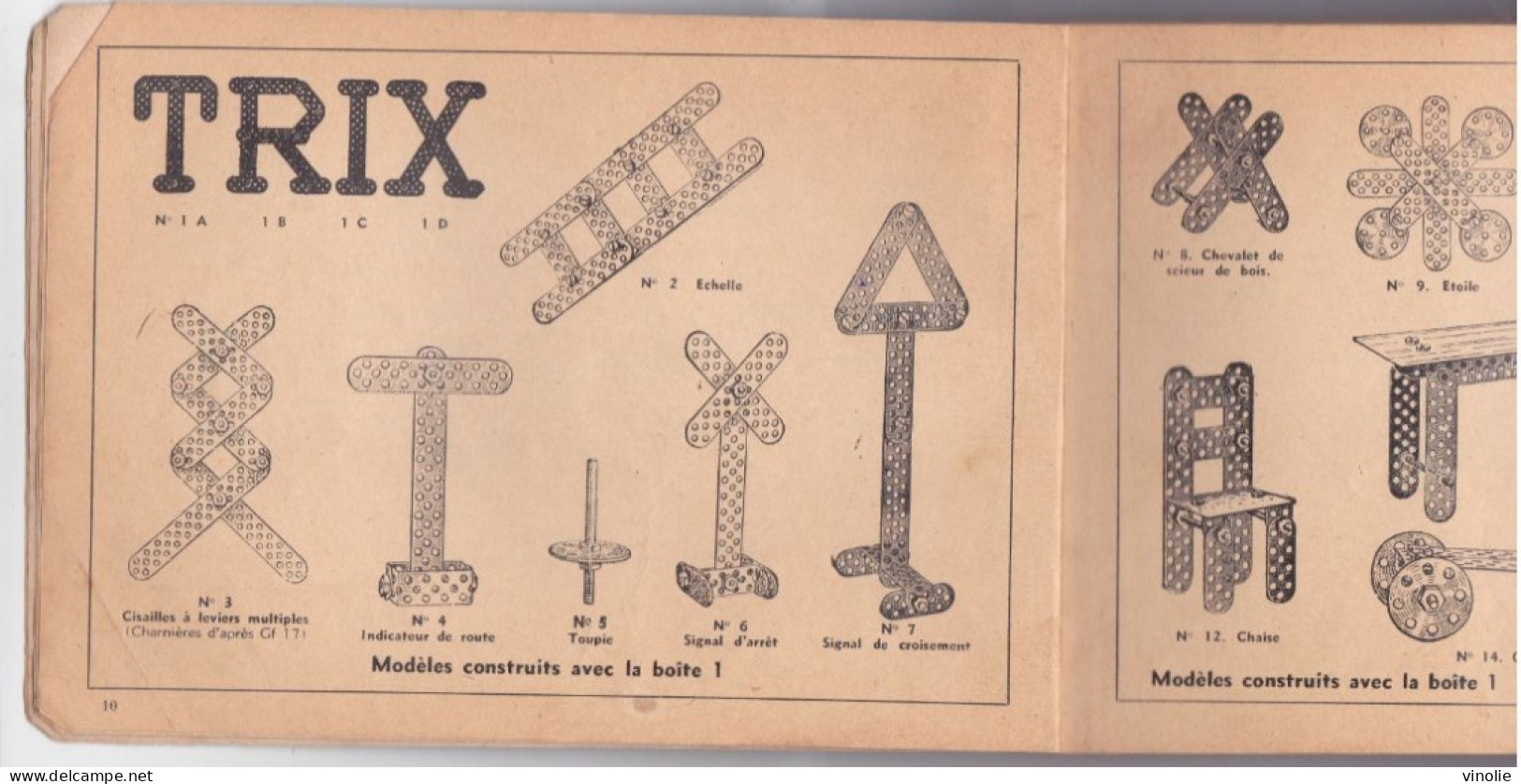 PIE-T-GF-BRA-23-814 : CATALOGUE  DU JEU DE CONSTRUCTION TRIX. RICHEMENT ILLUSTRE. 258 PAGES. AVION LOCOMOBILE AUTOMOBILE - Altri & Non Classificati