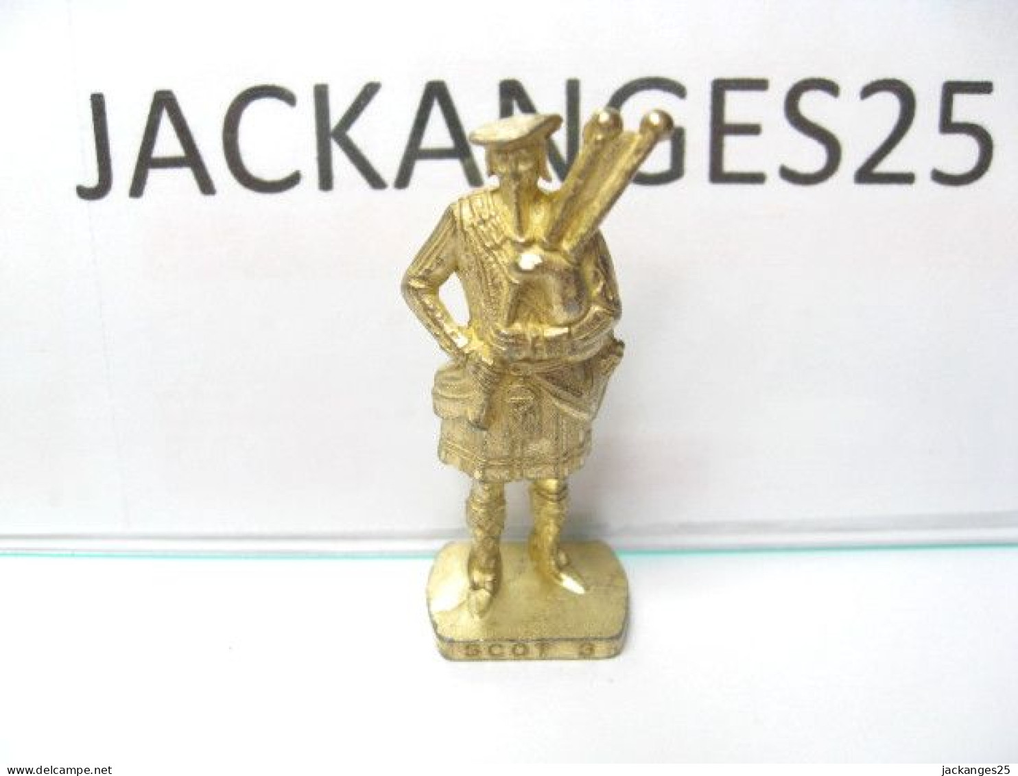 KINDER ECOSSAIS 1743 N° 3 K93 N 133 METAL LAITON GOLD SCAME  80er /1992  SANS OHNE WITHOUT BPZ - Figurines En Métal