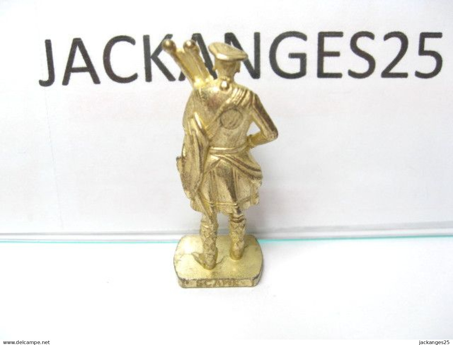 KINDER ECOSSAIS 1743 N° 3 K93 N 133 METAL LAITON GOLD SCAME  80er /1992  SANS OHNE WITHOUT BPZ - Figurines En Métal