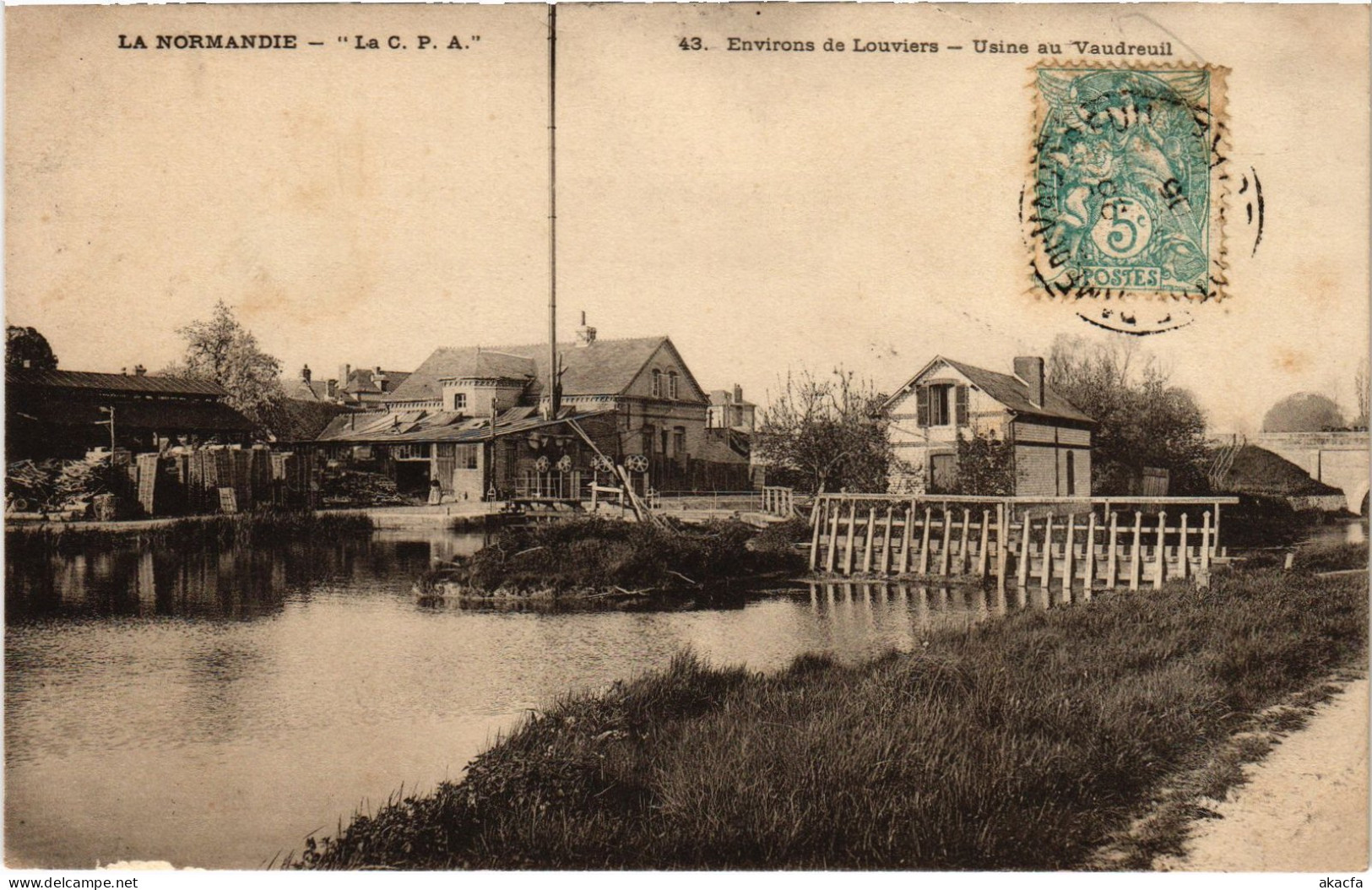 CPA Le Vaudreuil Usine (1275067) - Le Vaudreuil