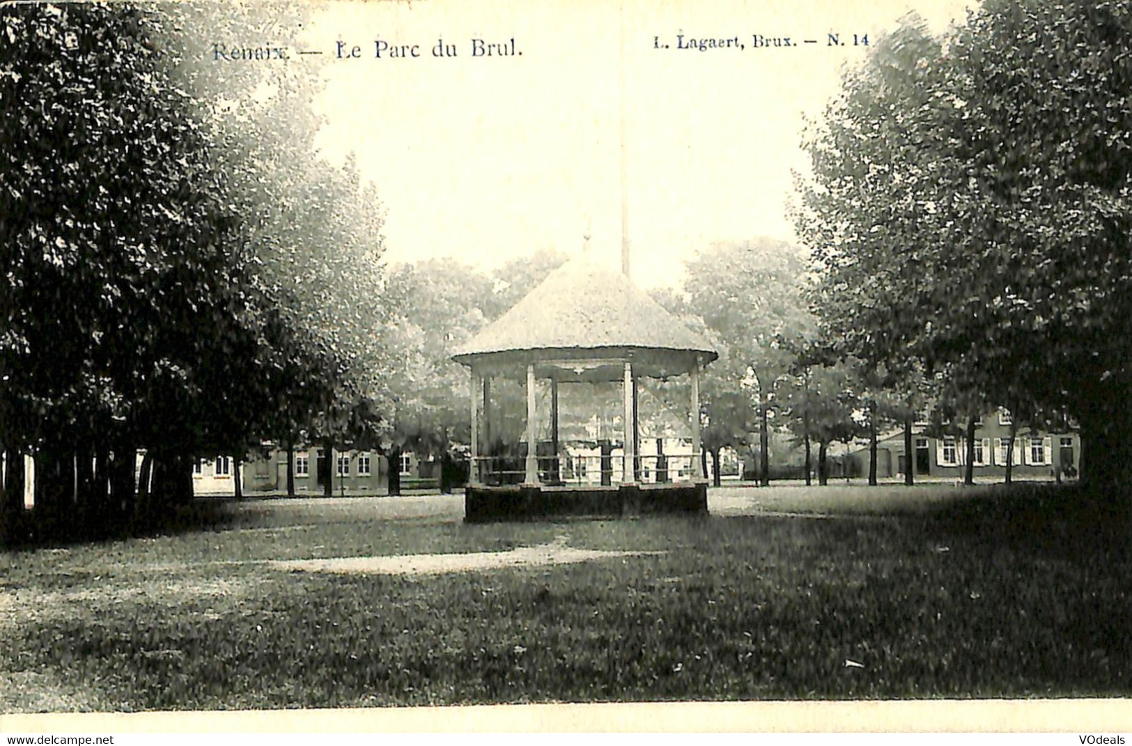 035 322 - CPA - Belgique - Renaix - Le Parc Du Brul - Renaix - Ronse