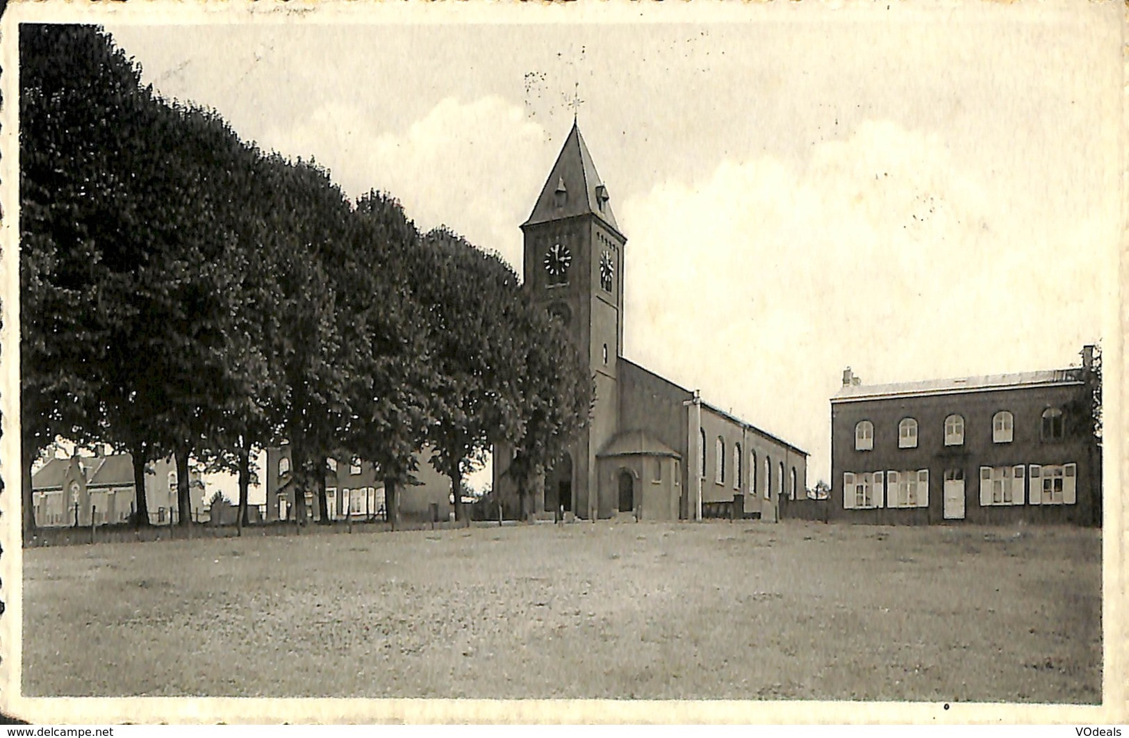 CPA - Belgique - Louise-Marie - De Kerk - Maarkedal