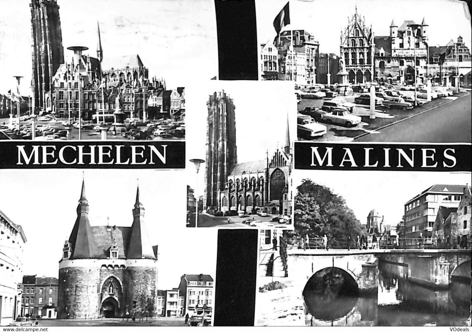039 015 - CPA - Belgique - Malines - Lot De 5 Cartes - Mechelen
