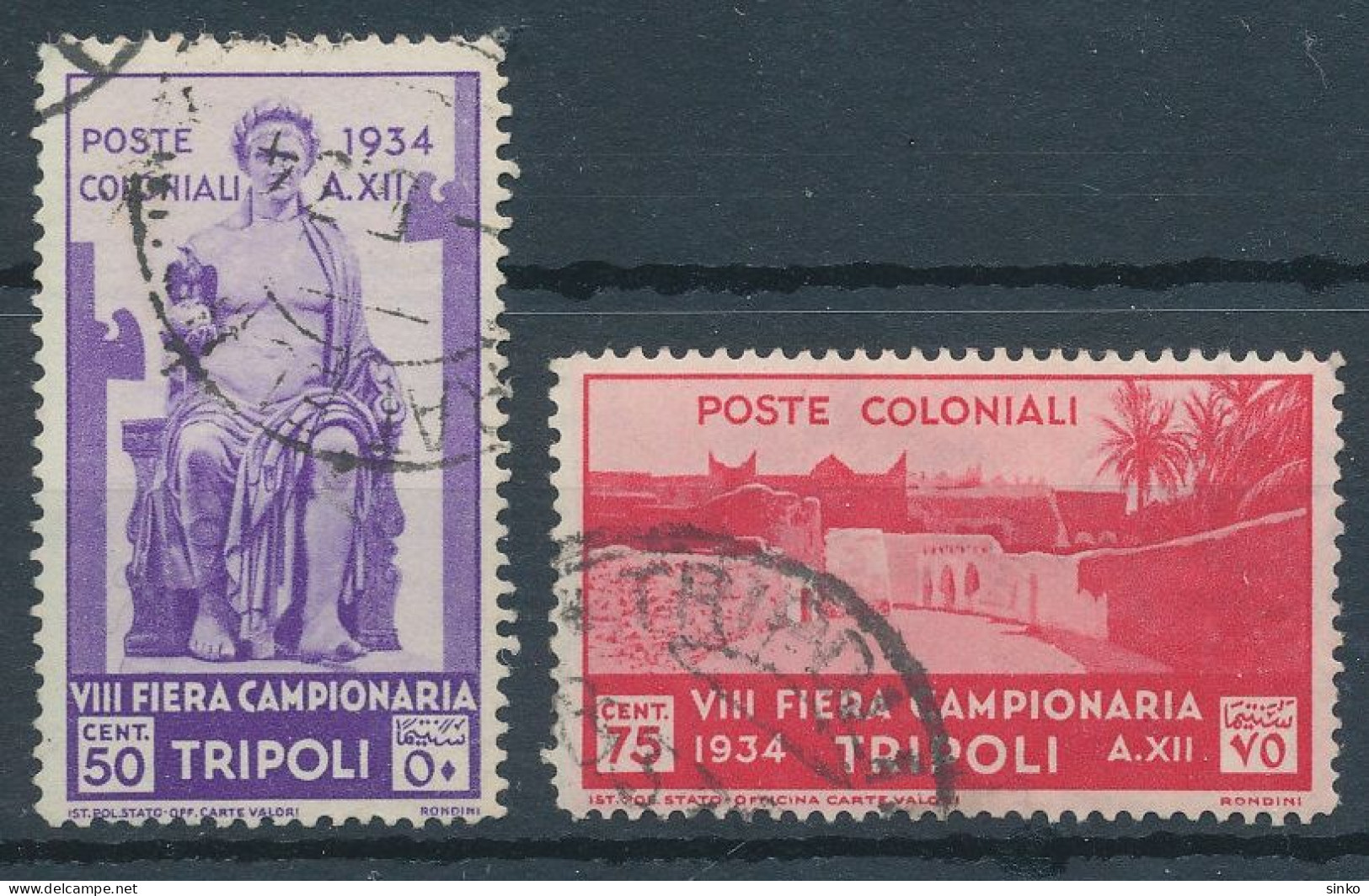 1934. Italian Tripolitania - Tripolitania