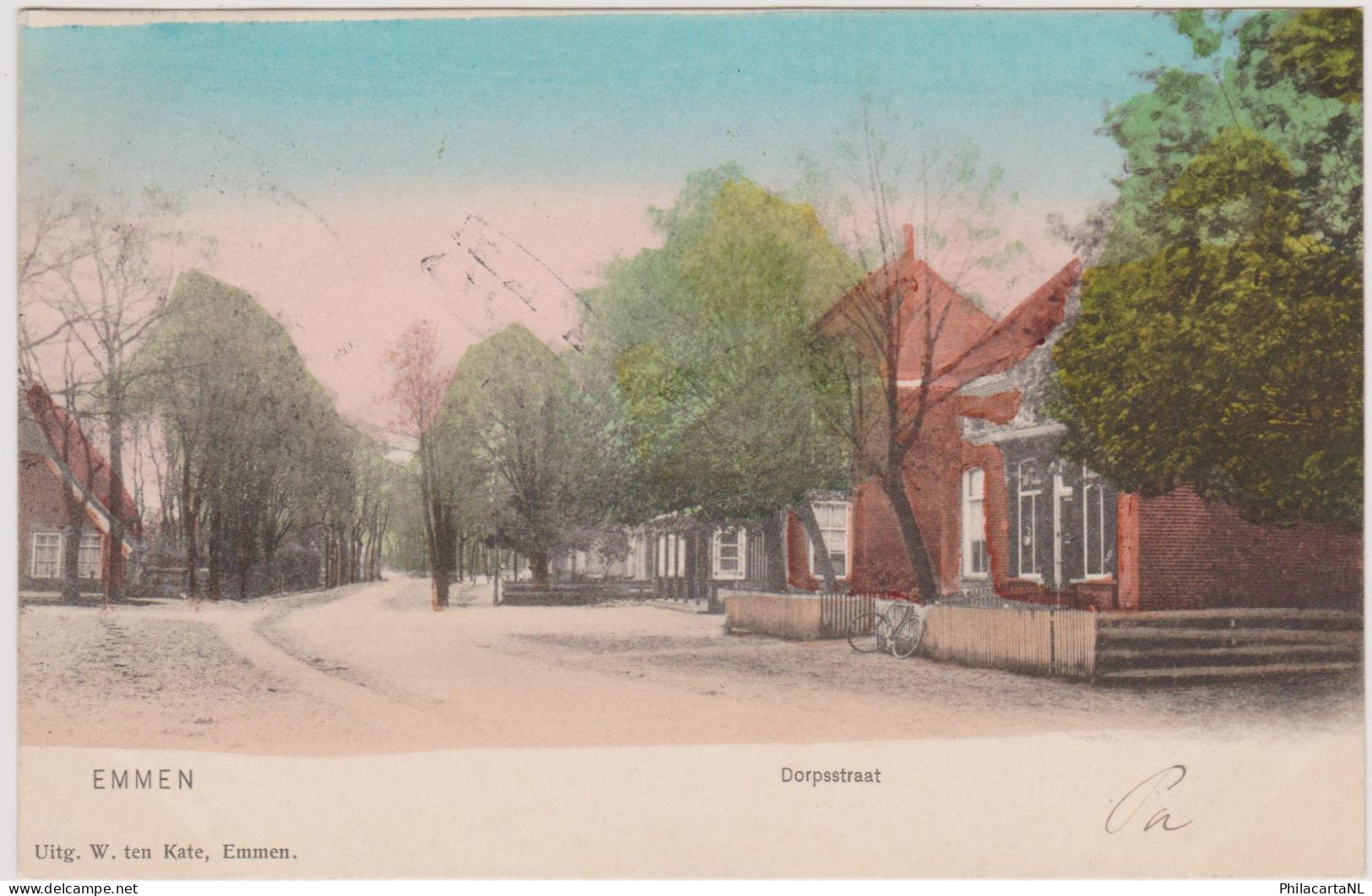 Emmen - Dorpsstraat - 1905 - Emmen