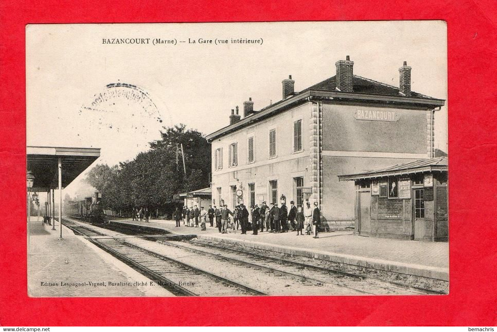 BAZANCOURT       La Gare              51 - Bazancourt