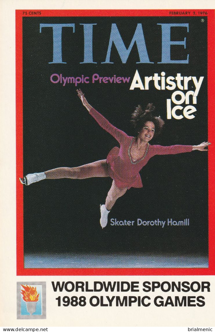 Dorothy HAMILL  Championne Olympique En Patinage Artistique En 1976 - Patinage Artistique