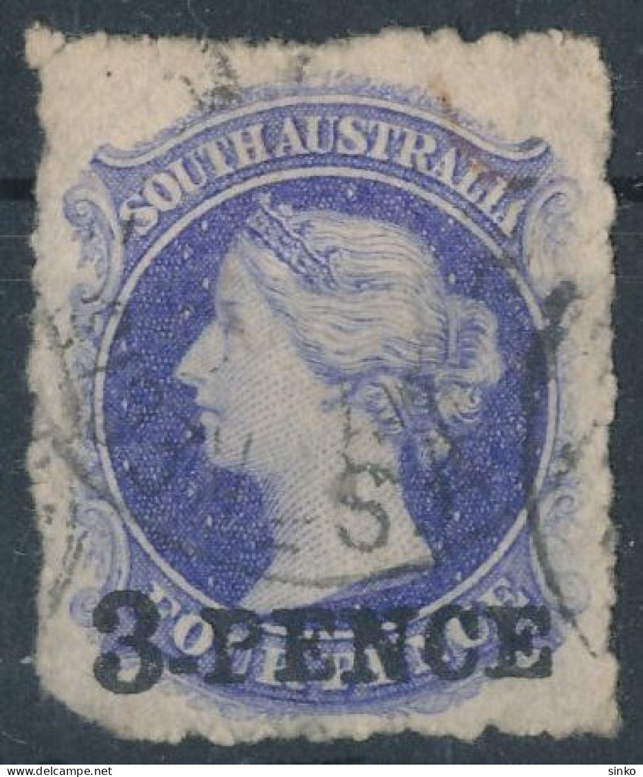 1870. South Australia - Oblitérés